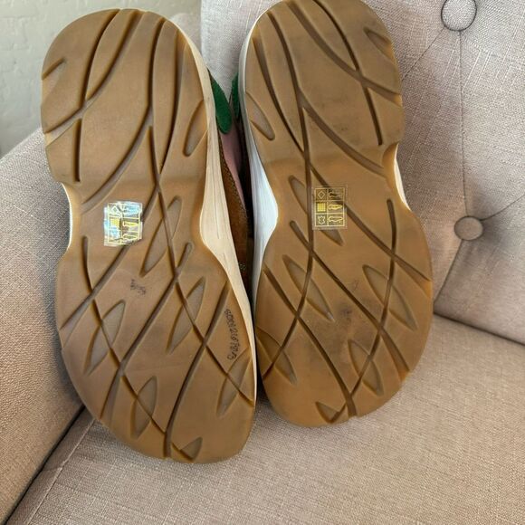 JEFFREY CAMPBELL Limit Platform Sneakers in Green / Pink, Sise 8 - Picture 6 of 10